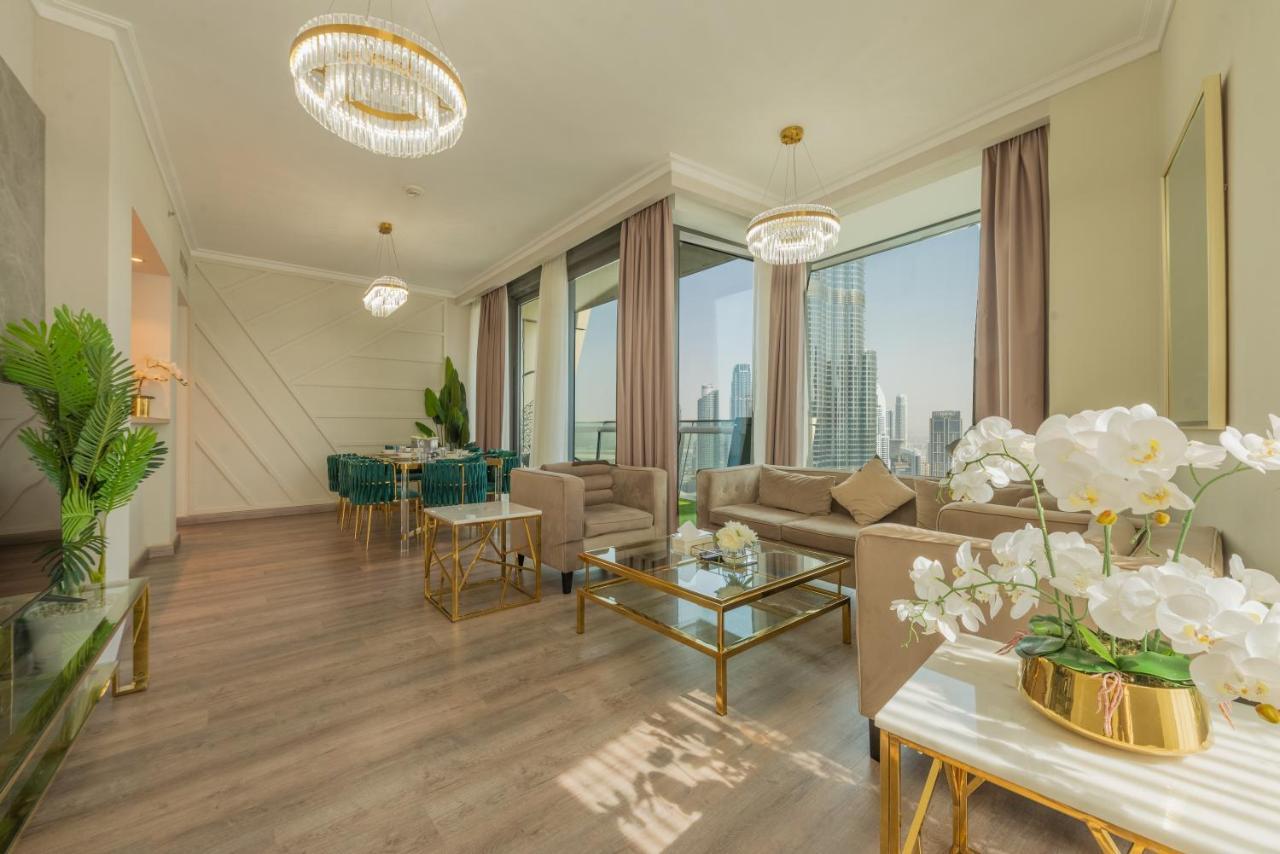 Appartamento First Class 3br With Full Burj Khalifa And Fountain View