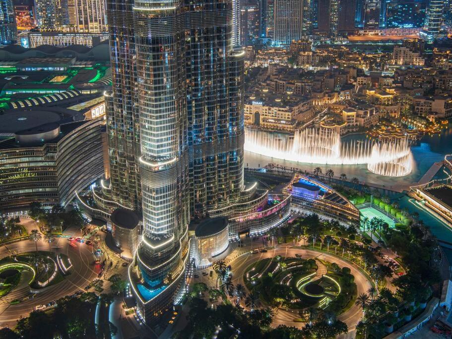 First Class 3br With Full Burj Khalifa And Fountain View Apartamento Dubai