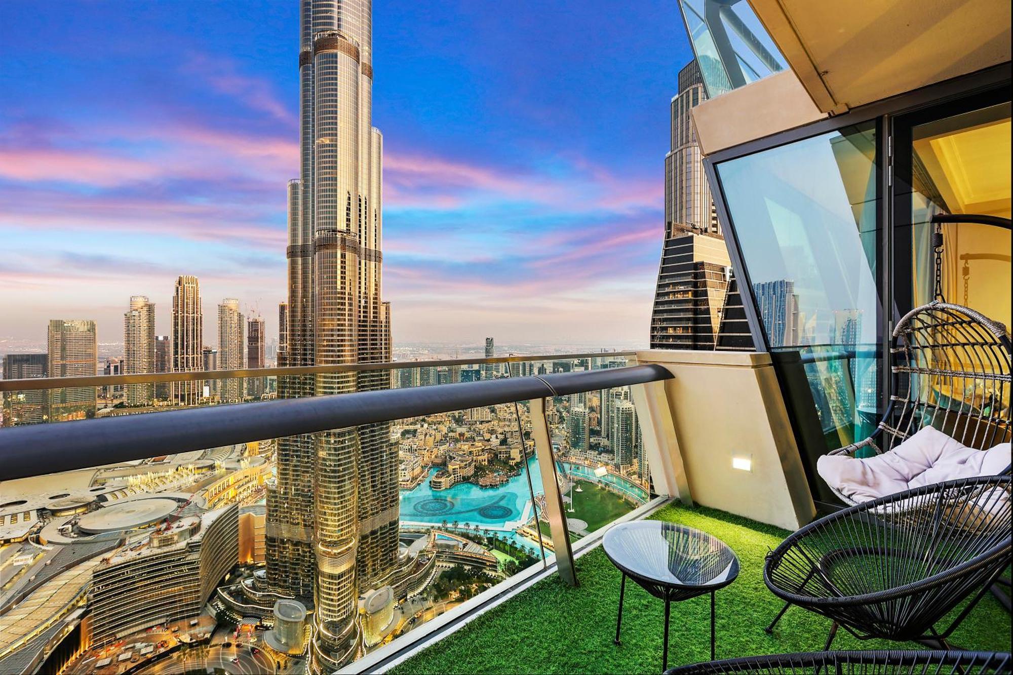 First Class 3br With Full Burj Khalifa And Fountain View Appartement *