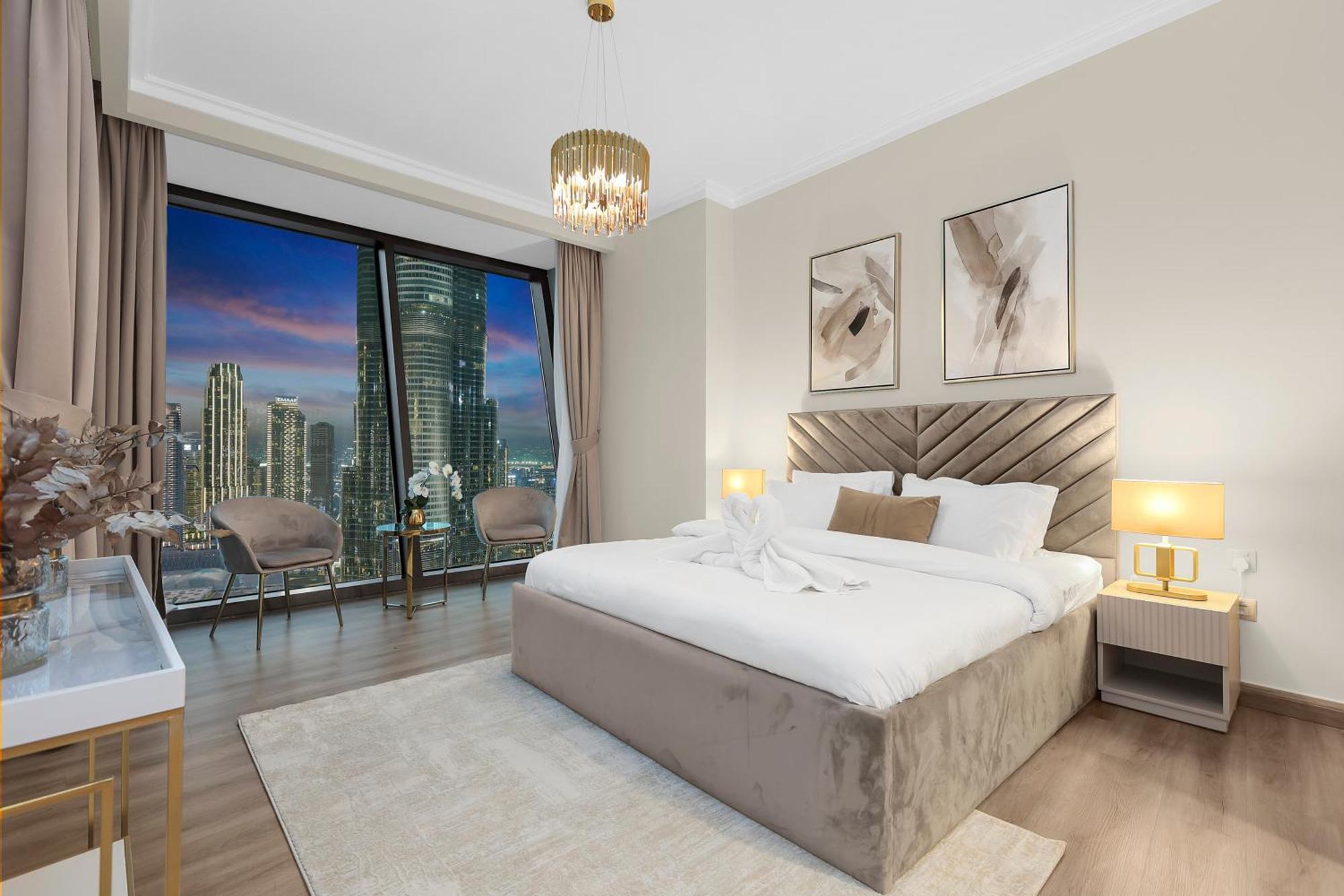 First Class 3br With Full Burj Khalifa And Fountain View Appartement